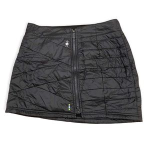 Smartwool Smartloft Wool Puffer Skirt Black Small